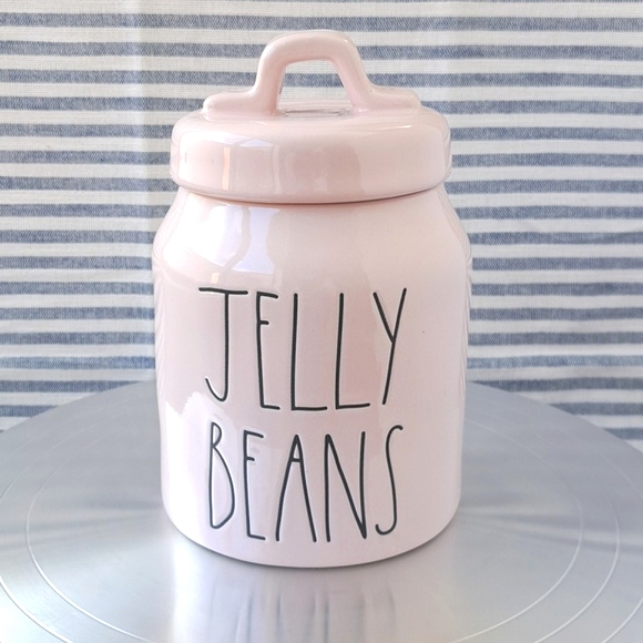 Rae Dunn Artisan Collection by Magenta Pink Jelly Beans Baby Canister Lid 2020 - Picture 1 of 10